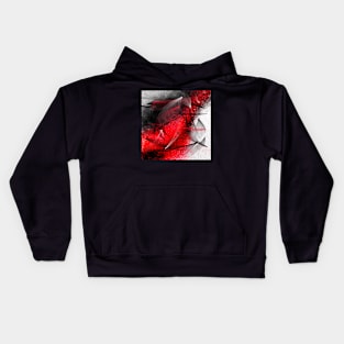 under the spotlight abstract digital painting Kids Hoodie